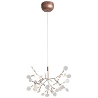 SL379.203.30 Люстра подвесная ST-Luce Медный/Белый LED 30*0,5W 3500K RAFINA