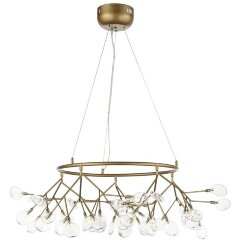 SL411.233.45 Люстра подвесная ST-Luce Золотистый/Прозрачный G4 45*1,5W RICCARDO SL411.233.45 Люстра подвесная ST-Luce Золотистый/Прозрачный G4 45*1,5W RICCARDO