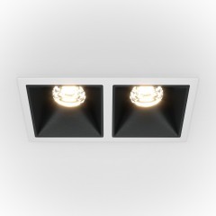 Встраиваемый светильник Maytoni DL043-02-10W3K-SQ-WB Alfa LED светодиодный LED 20W