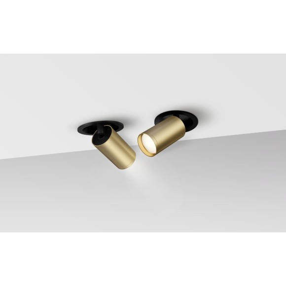 Встраиваемый светильник Maytoni C048CL-1BMG Focus S под лампу 1xGU10 10W