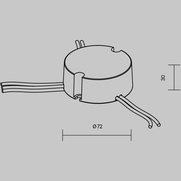 Источник тока Maytoni DALI NFC DT8 600-1200mA +PUSH DIM 721028