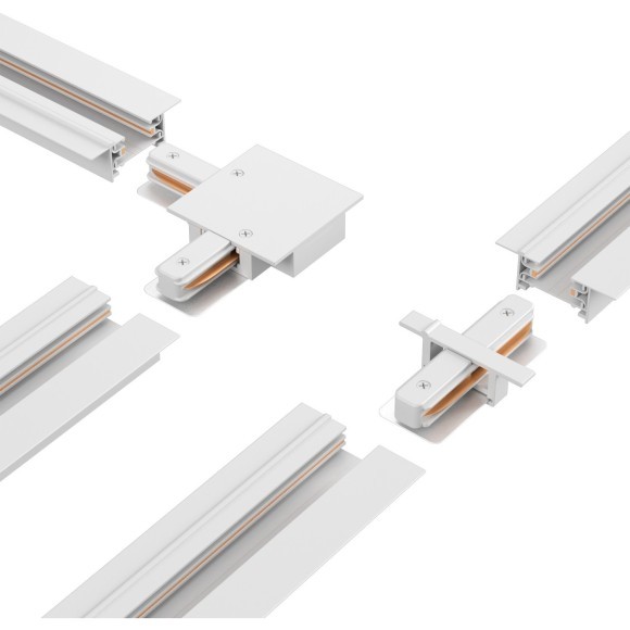 1м белый встраиваемый в ГКЛ однофазный шинопровод Crystal Lux CLT 0.121 01 L1000 WH 1м белый встраиваемый в ГКЛ однофазный шинопровод Crystal Lux CLT 0.121 01 L1000 WH