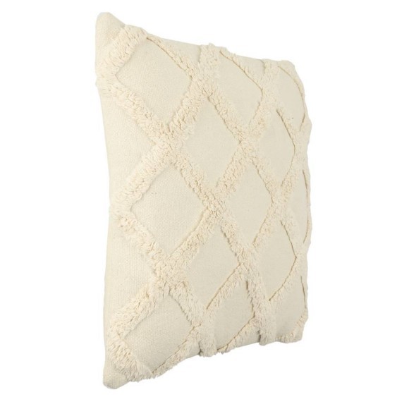420058 CHEVERY Подушка декоративная L450 B450, наволочка: 100% хлопок, наполнитель: 100% полиэстер, кремовый