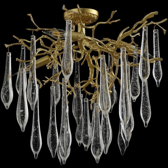 Люстра Crystal Lux REINA PL5 D600 GOLD PEARL Люстра Crystal Lux REINA PL5 D600 GOLD PEARL