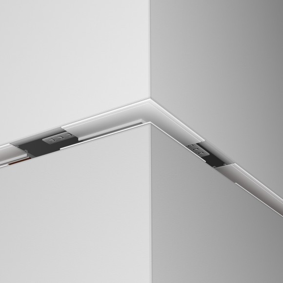 Угловой соединитель внешний для шинопроводов в ГКЛ 9.5мм Maytoni Exility TRA34CO-42W