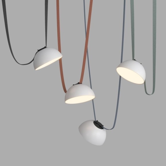 DK5561-WH+BK Cветодиодный светильник на ременный шинопровод Denkirs Belty CRI90+ 3000К 1870Лм 120° 24Вт