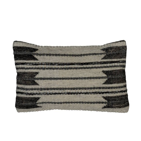 420126 CHEVERY Подушка декоративная L500 B300, 90% шерсть 10% хлопок, 100% хлопок, светло-серый 420126 CHEVERY Подушка декоративная L500 B300, 90% шерсть 10% хлопок, 100% хлопок, светло-серый