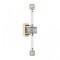 5426/28WL L-VISION ODL_EX24 21 золотой/белый/дымчатый/коньячный/металл/стекло/акрил Бра LED 28W 3000K KLIFF