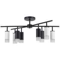 Люстра на штанге Lightstar LR7283643741 Rullo под лампы 8xGU10 400W