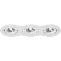 Встраиваемый светильник Lightstar i636060606 Intero 16 под лампы 3xGU10 150W