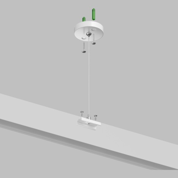 Подвес 1шт 150см для накладного шинопровода Smart 220V Denkirs TR2106-WH