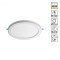Светильник встраиваемый светодиодный (три сценария работы) IP20 LED 3000К 18W+6W 1680Лм SPAN 359022