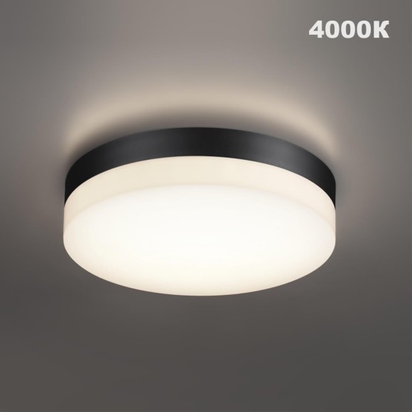 359730 STREET NT25 780 черный Светильник ландшафтный с переключ. цв. температуры и мощности IP65 LED 20/25/30W 180-265V 2700К\3200К\4000К OPAL