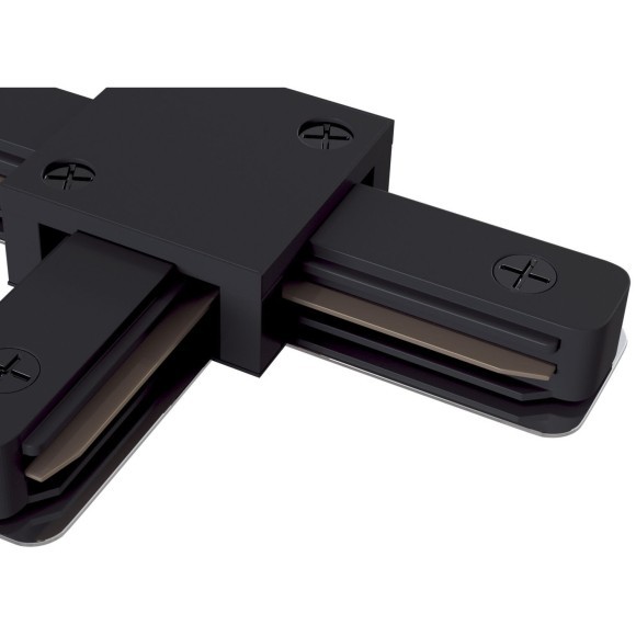 Т-образный соединитель для накладных однофазных шинопроводов Maytoni TRA001CT-11B Т-образный соединитель для накладных однофазных шинопроводов Maytoni TRA001CT-11B