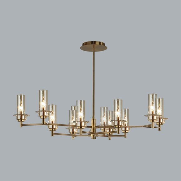 Люстра потолочная E14 Lumion MADONNA 6554/12C