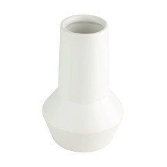 421024 Ваза декоративная HIRADO, H200, ?130, керамика, белый 421024 Ваза декоративная HIRADO, H200, ?130, керамика, белый