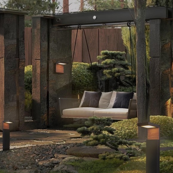 100001W Уличный настенный светильник LOFT IT Oak 100001W Уличный настенный светильник LOFT IT Oak