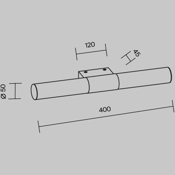 Подсветка для зеркал и картин Maytoni MIR001WL-L8CH Aurelio IP44 LED 8W Подсветка для зеркал и картин Maytoni MIR001WL-L8CH Aurelio IP44 LED 8W