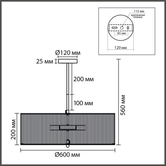 Люстра потолочная Е14 7*40W Lumion SILVANA 8286/7 Люстра потолочная Е14 7*40W Lumion SILVANA 8286/7