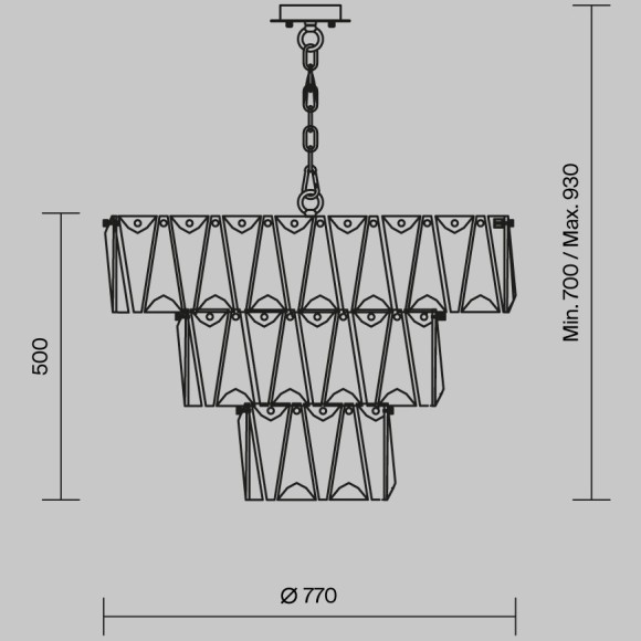 Подвесной светильник Maytoni MOD043PL-18CH Подвесной светильник Maytoni MOD043PL-18CH