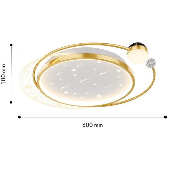 4743-5C, потолочный светильник, L500xW600xH100, LEDx34W/68W, 1800/3000LM, 3000/4500/6000K, included, remote control 4743-5C, потолочный светильник, L500xW600xH100, LEDx34W/68W, 1800/3000LM, 3000/4500/6000K, included, remote control