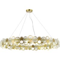 SL6133.303.16 Светильник подвесной ST-Luce Латунь/Прозрачный G9 16*5W 4000K SWATCH