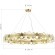 SL6133.303.16 Светильник подвесной ST-Luce Латунь/Прозрачный G9 16*5W 4000K SWATCH