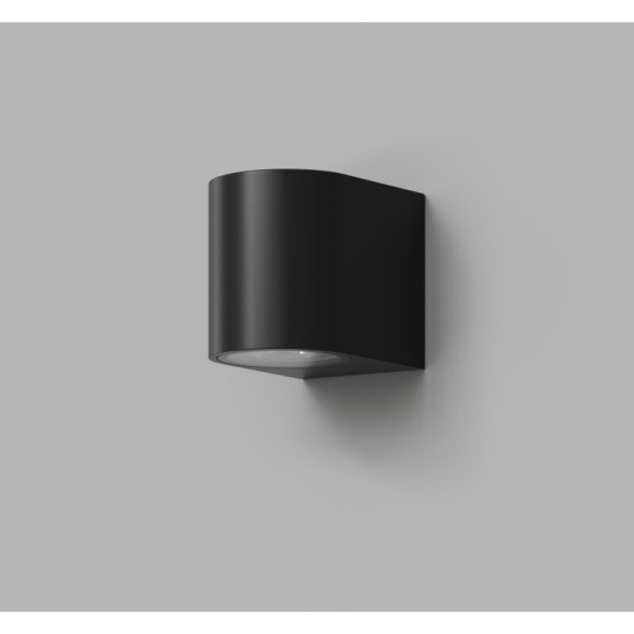 DK9790-BK Черный настенный уличный светильник Denkirs NARVIK IP44 1хGU10, черный, алюминий