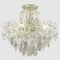 Светильник потолочный Crystal Lux ESMIRALDA PL4 SILVER 0524/104