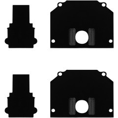 ST039.459.00 Торцевая заглушка (2 шт) для ST039.429.00 ST-Luce Черный/Белый SKYLINE 48 ST039.459.00 Торцевая заглушка (2 шт) для ST039.429.00 ST-Luce Черный/Белый SKYLINE 48