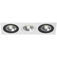 Встраиваемый светильник Lightstar i836070607 Intero 111 под лампы 3xGU10 150W