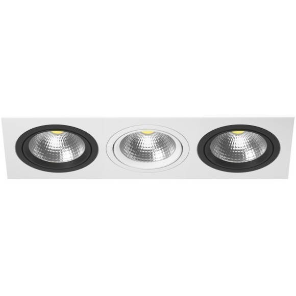 Встраиваемый светильник Lightstar i836070607 Intero 111 под лампы 3xGU10 150W