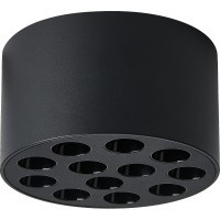 Светильник потолочный 9W 750LM 4000K, черный Guarda Lightstar 080947