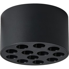 Светильник потолочный 9W 750LM 4000K, черный Guarda Lightstar 080947