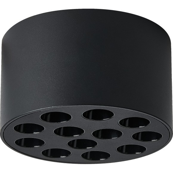 Светильник потолочный 9W 750LM 4000K, черный Guarda Lightstar 080947