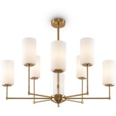 Люстра на штанге Freya FR5184PL-08BS Agnes под лампы 8xE14 60W