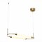 SL6004.313.02 Подвес ST-Luce Латунь/Белый LED 2*10W 3000K OLBIA