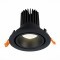 ST705.448.10 ST Luce Светильник встраиваемый, LED, 4000K 1х10W, 750Lm, Ra90, IP20, D102xH85, черный, угол 38°