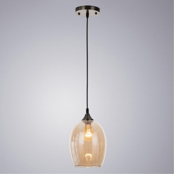 Подвесной светильник с 1 плафоном Arte Lamp A4344SP-1AB PROPUS под лампу 1xE27 60W