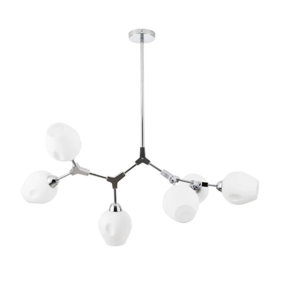 Люстра потолочная Arte Lamp A4103SP-6CC YUKA под лампы 6xE27 60W Люстра потолочная Arte Lamp A4103SP-6CC YUKA под лампы 6xE27 60W