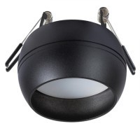 Встраиваемый светильник Arte Lamp A5550PL-1BK GAMBO под лампу 1xGX53 15W
