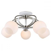 Люстра потолочная Lussole GRLSP-0166 FAYETTEVILLE IP21 под лампы 5xE27 50W