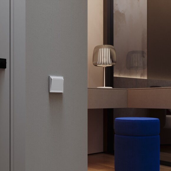 Накладка для выключателя карточного, S70 (серый)