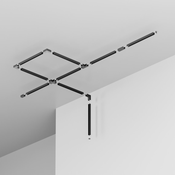Профиль 2м для уличной трековой системы Maytoni Elasity IP65 Outdoor O-TR001-P-B2M