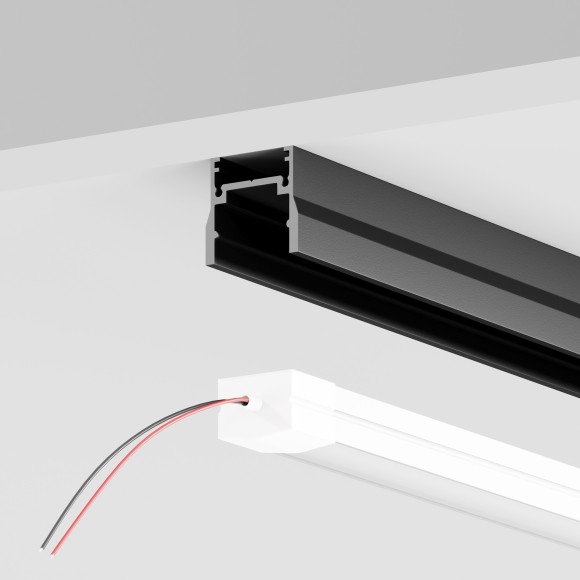 Профиль 2м для уличной трековой системы Maytoni Elasity IP65 Outdoor O-TR001-P-B2M