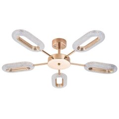 Потолочная люстра ARTE LAMP OVALE A2489PL-5GO