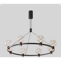 Люстра Crystal Lux DUET SP56W LED BLACK 4090/356