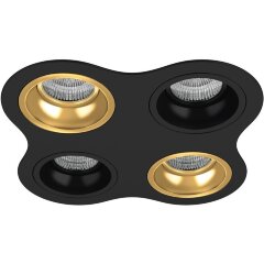 Встраиваемый светильник Lightstar D64703070307 Domino под лампы 4xGU5.3 200W