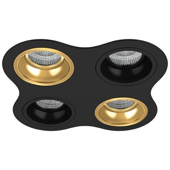 Встраиваемый светильник Lightstar D64703070307 Domino под лампы 4xGU5.3 200W