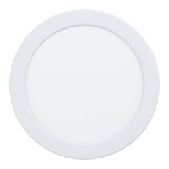 901418 Светодиод встраиваемый свет-к  с рег-кой цветовой темп-ры FUEVA 6, 10,5W(LED), ?168, IP44,2700K, 4000K, 6500K, 1200lm, пластик, белый, белый